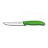 VICTORINOX Swiss Classic Gourmet Steak Knife, Wavy Edge, Light Green (6.7936.12L4)