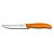 VICTORINOX Swiss Classic Gourmet Steak Knife, Wavy Edge, Orange (6.7936.12L9)