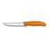 VICTORINOX Swiss Classic Gourmet Steak Knife, Wavy Edge, Orange (6.7936.12L9)