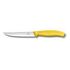 VICTORINOX Swiss Classic Gourmet Steak Knife, Wavy Edge, Yellow (6.7936.12L8)