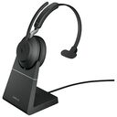 JABRA Evolve2 65 - USB-A MS Teams Mono with Charging Stand, Black (26599-899-989)
