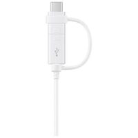 SAMSUNG USB Combo-Kabel EP-DG930 USB Typ-C & Micro-USB (EP-DG930DWEGWW)