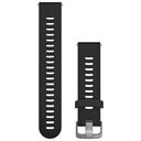 GARMIN Quick Release Band (20mm), Black Silicone (010-11251-0Y)