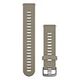 GARMIN Quick Release Band (20mm), Sandstone Silicone (010-11251-0Z)