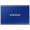 SAMSUNG Portable SSD T7, 2.0TB, Indigo Blue (MU-PC2T0H/WW)