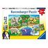 Tiere im Zoo - 2x 12 Teile (Ravensburger)