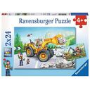 Bagger und Waldtraktor - 2x 24 pieces (Ravensburger)