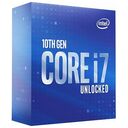 INTEL Core i7-10700K "Comet Lake-S", 8x 3.6GHz (5.1GHz), Socket 1200, Boxed (BX8070110700K)