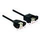 DELOCK Kabel USB 2.0 Typ-B Buchse zum Einbau > USB 2.0 Typ-A Buchse zum Einbau 1m (85108)
