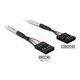DELOCK Cable USB Pinheader 4pin/5pin female-female (82439)
