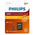 PHILIPS Ultra Speed Micro SDXC Card, Class 10, UHS-I U1, V10, 128GB (FM12MP45B/00)