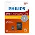 PHILIPS Ultra Speed Micro SDHC Card, Class 10, UHS-I U1, V10, 32GB (FM32MP45B/00)