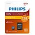 PHILIPS Ultra Pro Micro SDXC Card, Class 10, UHS-I U3, V30, 128GB (FM12MP65B/00)