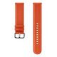 SAMSUNG Galaxy Watch Active2 Leather Band, 20mm, Orange (ET-SLR82MOEGWW)