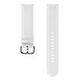 SAMSUNG Galaxy Watch Active2 Leather Band, 20mm, White (ET-SLR82MWEGWW)