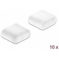 DELOCK Dust Cover for USB Type-C male 10 pieces white (64096)