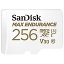SANDISK Max Endurance microSD, UHS-I U3, Class 10, V30, 256GB (SDSQQVR-256G-GN6IA)