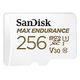 SANDISK Max Endurance microSD, UHS-I U3, Class 10, V30, 256GB (SDSQQVR-256G-GN6IA)