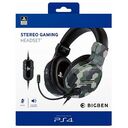 BIGBEN Stereo Gaming Headset V3, Camo Green, PS4 (BB381443)