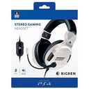 BIGBEN Stereo Gaming Headset V3, White, PS4 (BB381436)