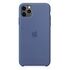 APPLE iPhone 11 Pro Max Silicone Case, Linen Blue [Mid 2020] (MY122ZM/A)