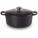 LE CREUSET Signature - Round Baking Dish, Black, 24cm/4.2L (21177240000430)