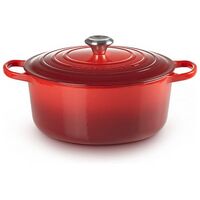 LE CREUSET Signature - Round Baking Dish, Cherry Red, 24cm/4.2L (21177240602430)