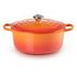 LE CREUSET Signature - Runder Bräter aus Gusseisen, Ofenrot, 24cm/4.2L (21177240902430)