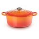 LE CREUSET Signature - Runder Bräter aus Gusseisen, Ofenrot, 18cm/1.8L (21177180902430)