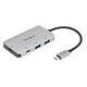 TARGUS USB-C multiport hub with 2 USB-A and 2 USB-C ports and 100 W PD pass-through (ACH228EU)
