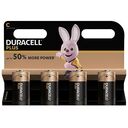 DURACELL Plus Alkaline, 4-Pack (C)