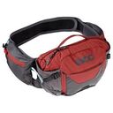 EVOC Hip Pack Pro 3L + Hydration Bladder, Carbon Grey - Chili Red (102504126)