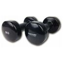 TUNTURI Vinyl Dumbbell 2 x 5 kg, Black