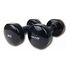 TUNTURI Vinyl Dumbbell 2 x 5 kg, Black