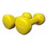 TUNTURI Vinyl Dumbbell 2 x 1.5 kg, Yellow