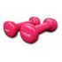 TUNTURI Vinyl Dumbbell 2 x 0.5 kg, Pink