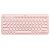 LOGITECH K380 Multi-Device Bluetooth Keyboard, Rosa, Deutsches Layout (920-009583)