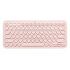 LOGITECH K380 Multi-Device Bluetooth Keyboard, Rose, German layout (920-009583)