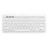 LOGITECH K380 Multi-Device Bluetooth Keyboard, White, German layout (920-009584)