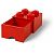 LEGO Desk Drawer 4, 25x25cm, Red