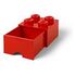 LEGO Desk Drawer 4, 25x25cm, Red