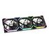 LIAN LI Uni Fan SL120 RGB, 120mm, Schwarz, 3er Pack (UF-SL120-3B)