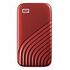 WESTERN DIGITAL My Passport SSD (2020), USB-C 3.2, 2.0TB, Red (WDBAGF0020BRD-WESN)