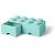 LEGO Desk Drawer 8, 50x25cm, Aqua Light Blue