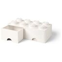 LEGO Desk Drawer 8, 50x25cm, White