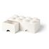 LEGO Desk Drawer 8, 50x25cm, White