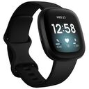 FITBIT Versa 3, Black / Black Aluminum (FB-511BKBK-EU)