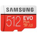 SAMSUNG Evo Plus (2020) microSDXC Card, Class 10, UHS-I U3, 512GB (MB-MC512HA/EU)