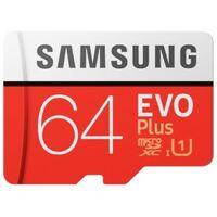 SAMSUNG Evo Plus (2020) microSDXC Card, Class 10, UHS-I U1, 64GB (MB-MC64HA/EU)