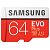 SAMSUNG Evo Plus (2020) microSDXC Card, Class 10, UHS-I U1, 64GB (MB-MC64HA/EU)